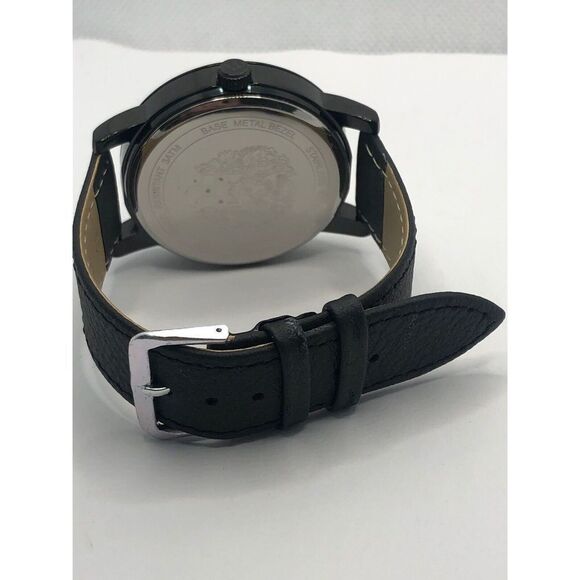 Vince Camuto Unisex Black Leather Digital Black Dial Quartz Genuine Watch OP209 - Picture 9 of 9